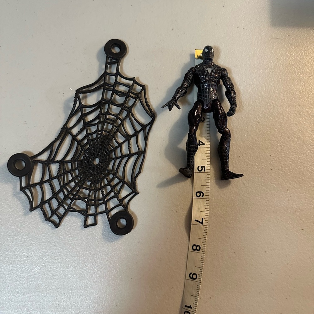 Spider Man 3• Toybiz • Marvel Action • Spider Sense • 5.5" • Movie • Blacksuite